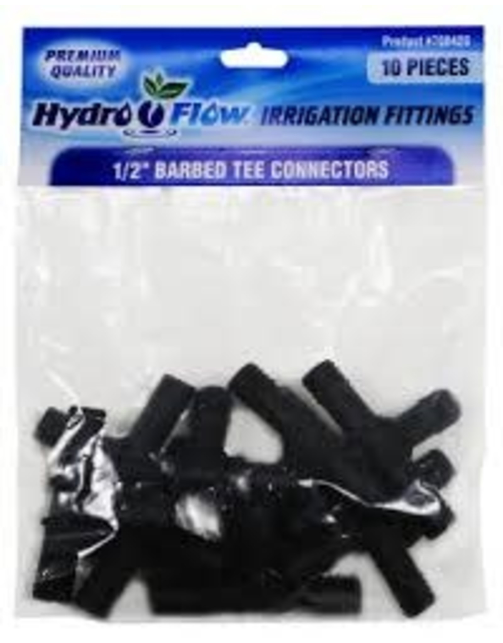 Hydro Flow Hydro Flow Premium Barbed Tee 1/2 in (10/Bag)
