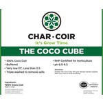 Char Coir Char Coir Coco Cube RHP Certified Coco Coir, 2.25 L