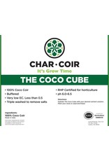 Char Coir Char Coir Coco Cube RHP Certified Coco Coir, 2.25 L