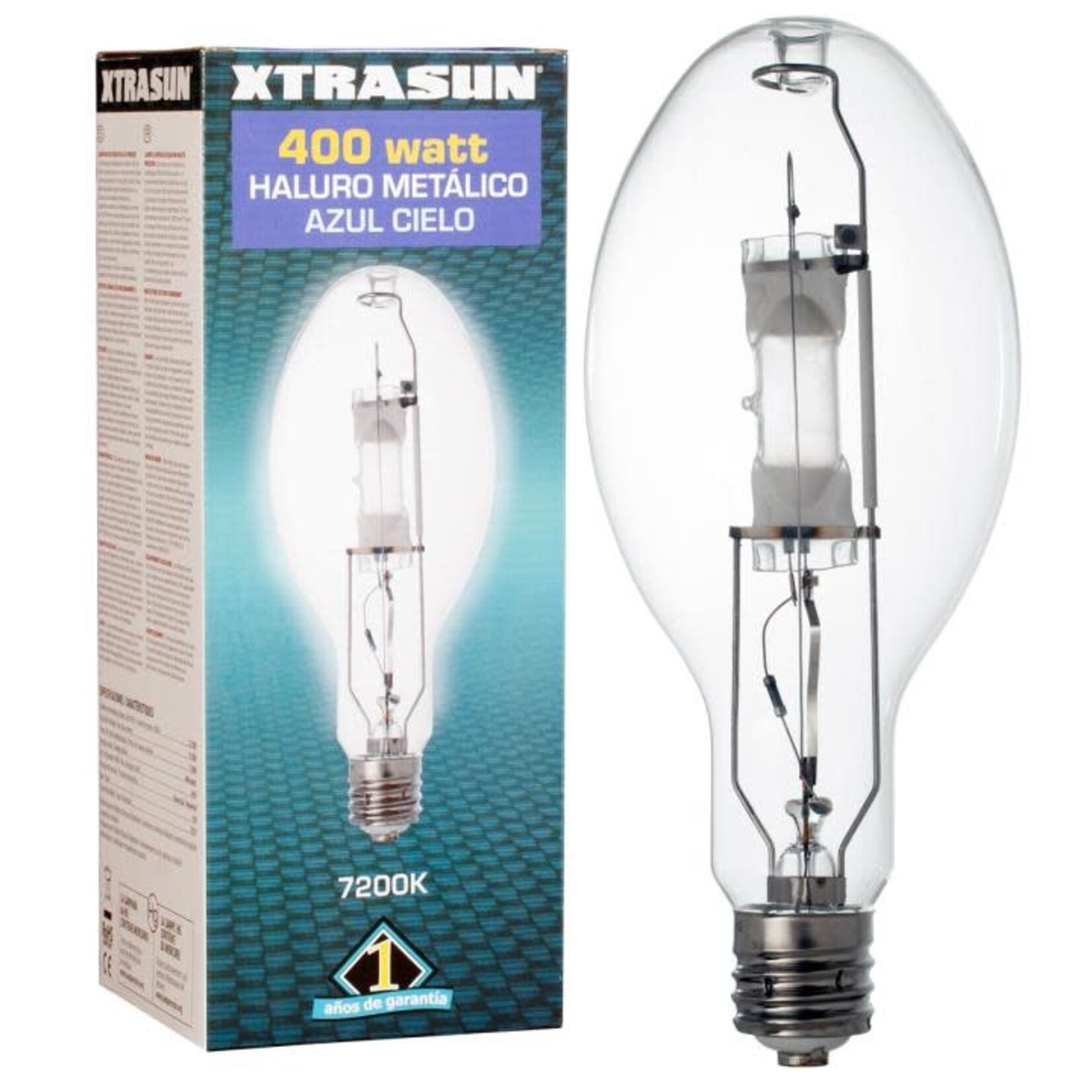 Xtrasun Xtrasun Metal Halide (MH) Lamp, 400W, 7200K