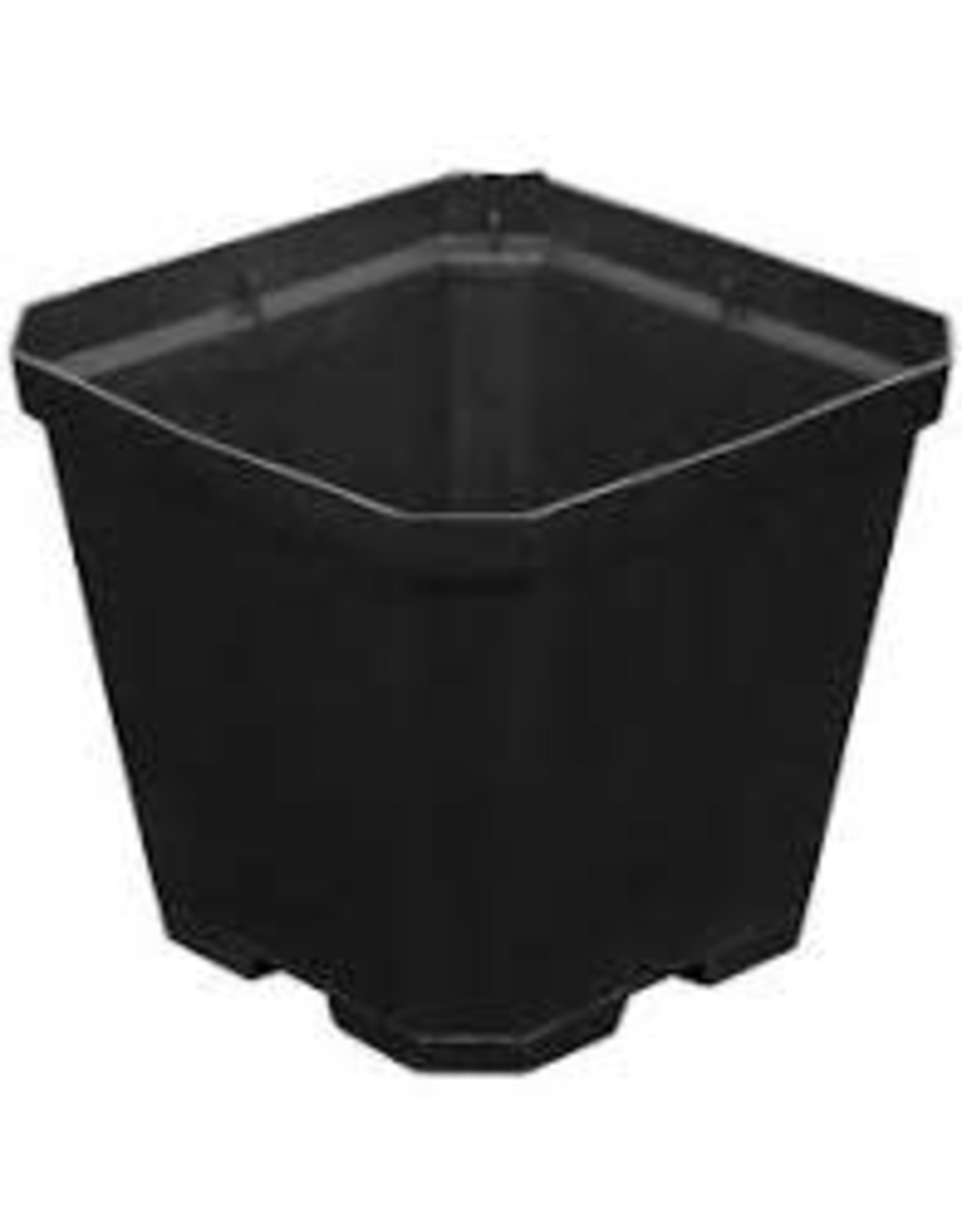Gro Pro Gro Pro Black Plastic Pot 4 in x 4 in x 3.5 in