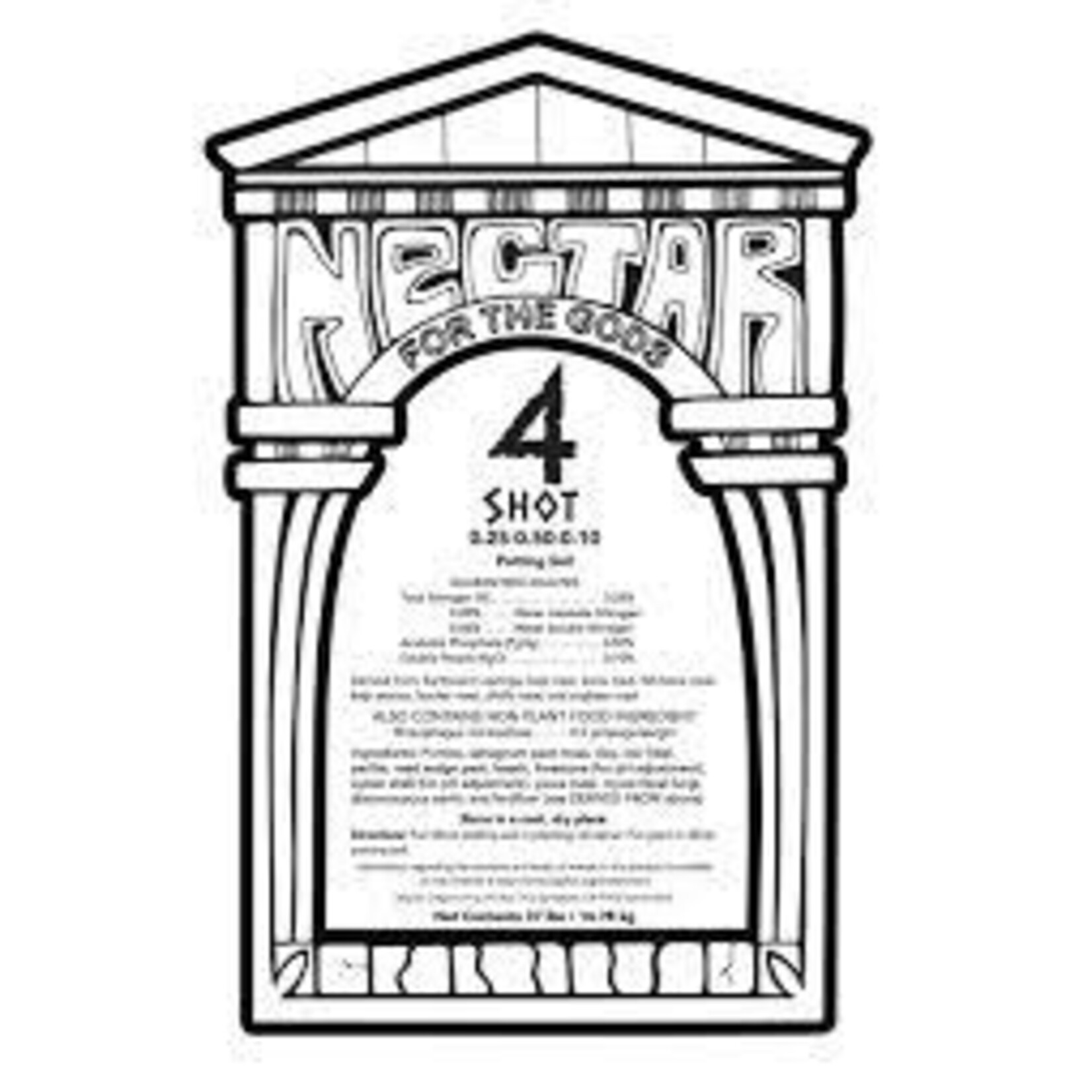 Nectar For The Gods Nectar for the Gods 4 Shot