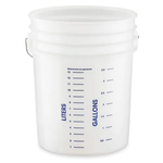 Uline Graduated Mixing Bucket, 5 Gallon