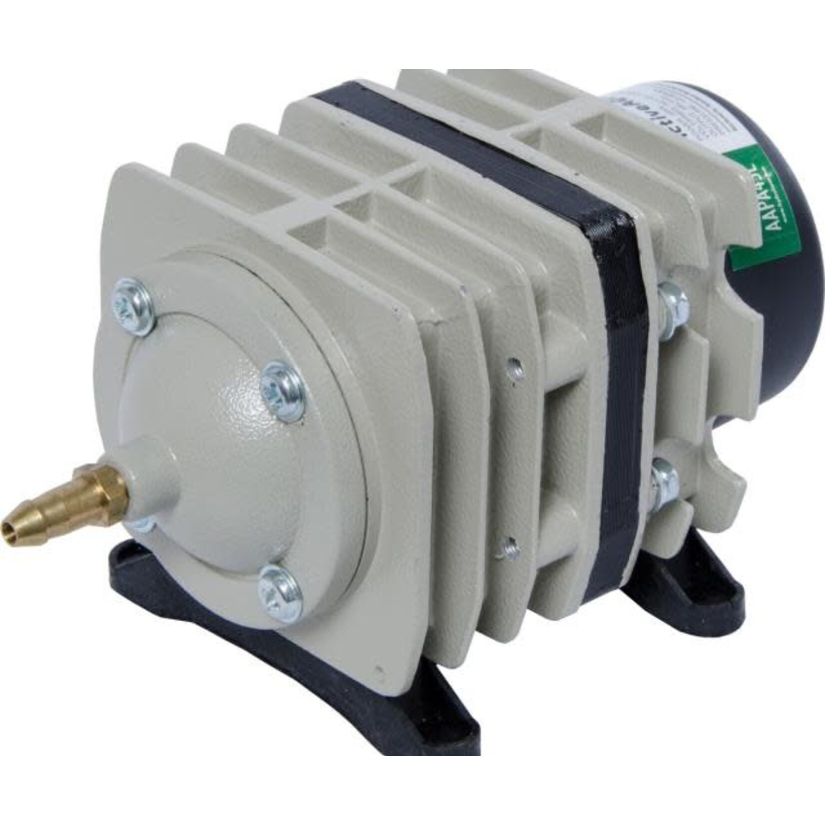 Hydrofarm Active Aqua Commercial Air Pump, 6 Outlets, 20W, 45 L/min