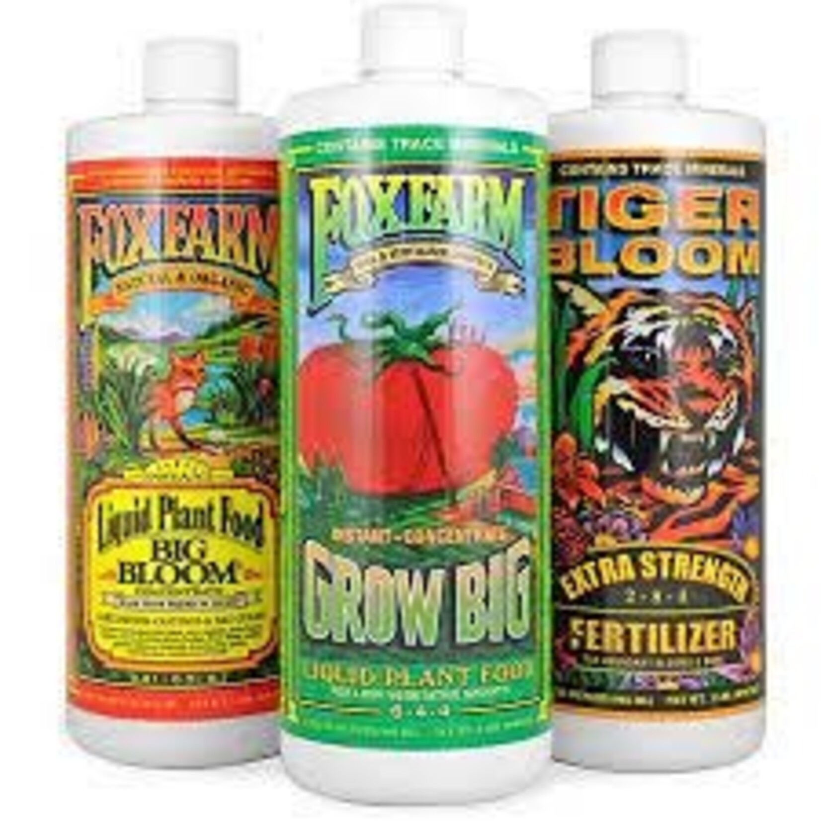 FoxFarm FoxFarm Soil Formula Nutrients Trio, 3 qts