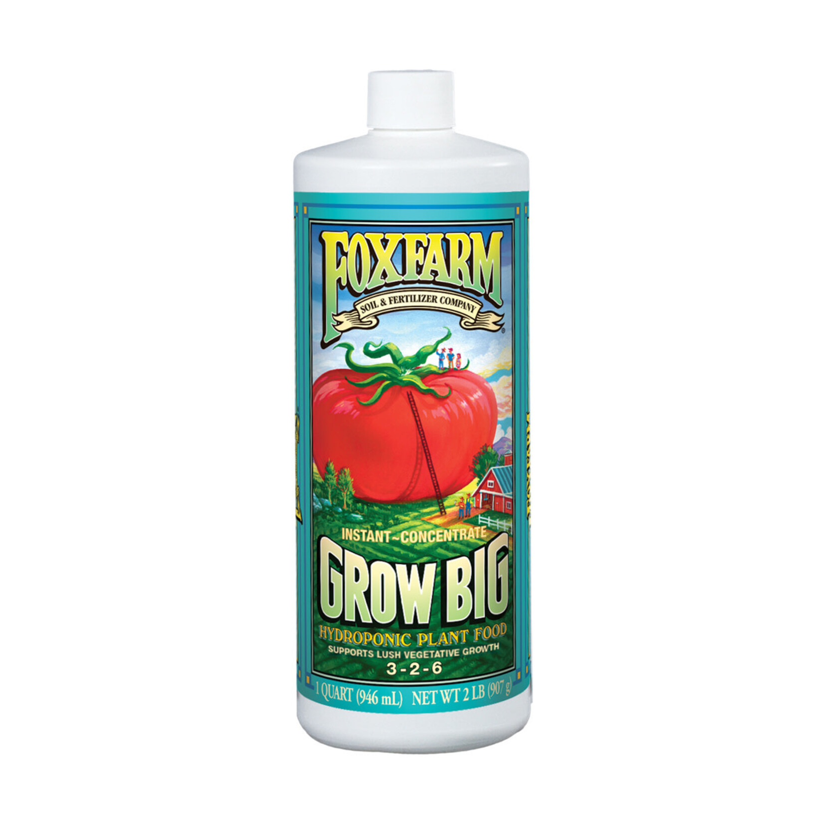FoxFarm FoxFarm Grow Big Hydro® Liquid Concentrate, 1 qt