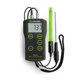 Milwaukee Instruments Milwaukee MW102 PRO+ 2-in-1 pH and Temperature Meter with ATC
