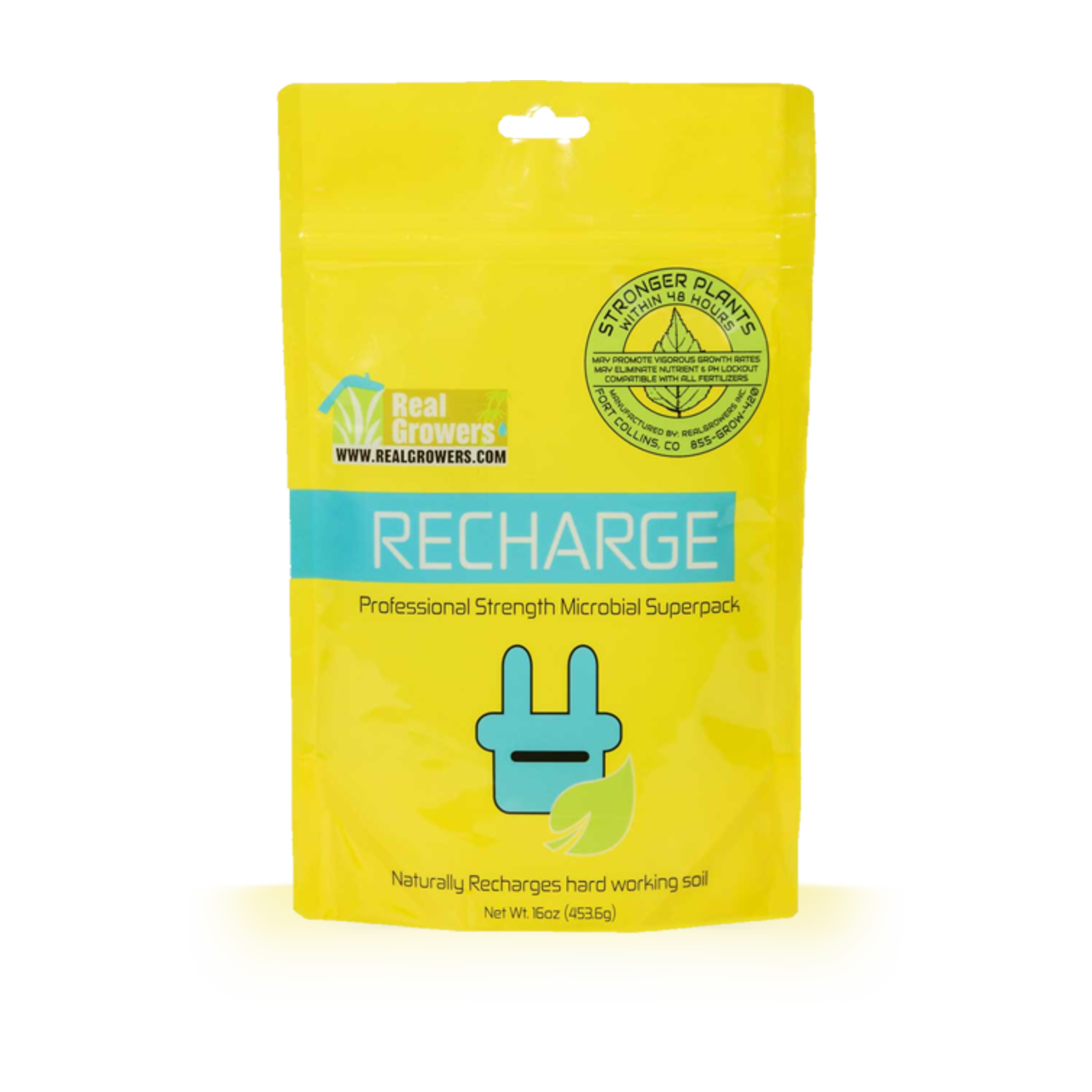 Real Growers Inc. Real Growers Recharge 16oz