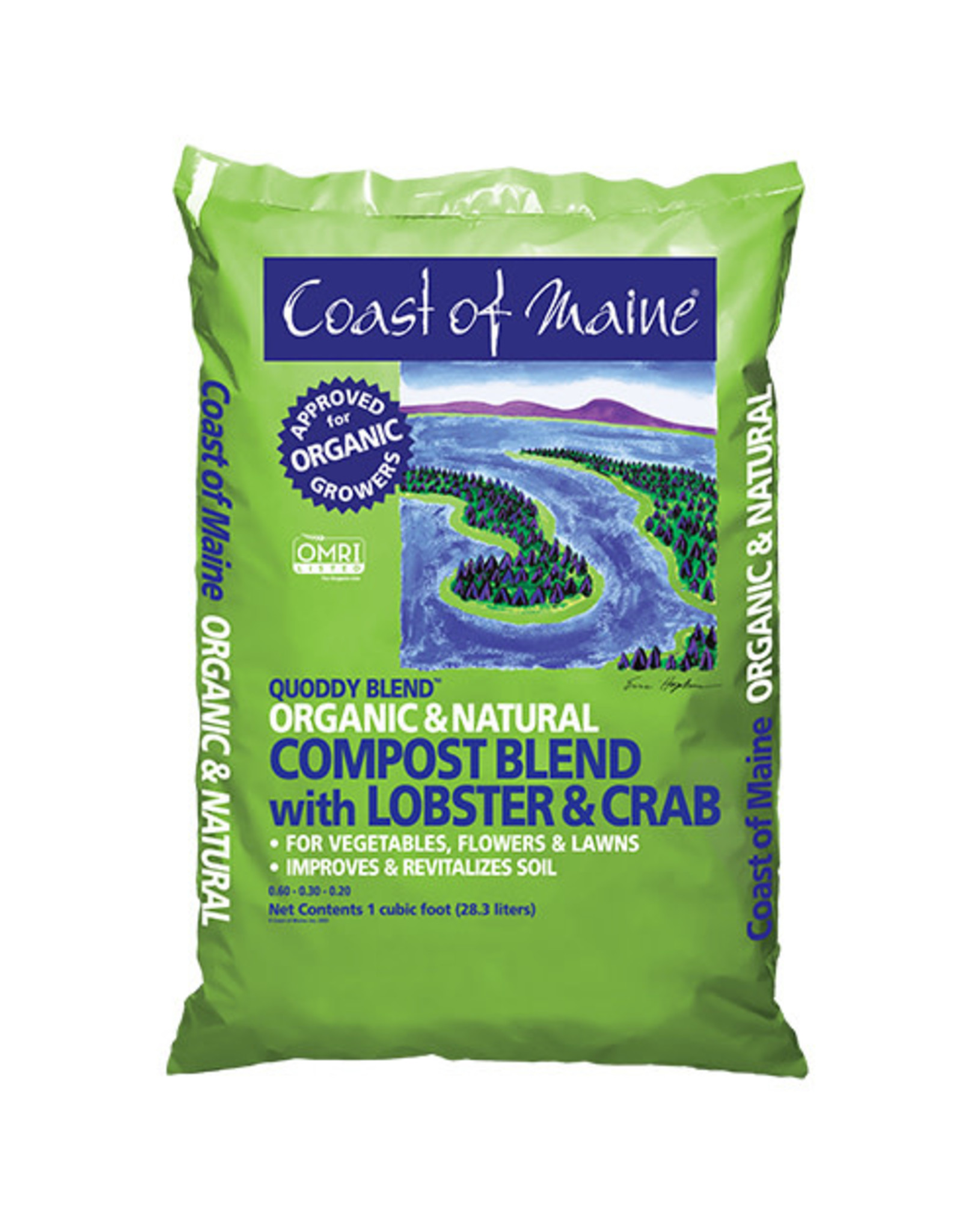 Coast of Maine Coast of Maine Quoddy Blend Lobster Compost 1CF