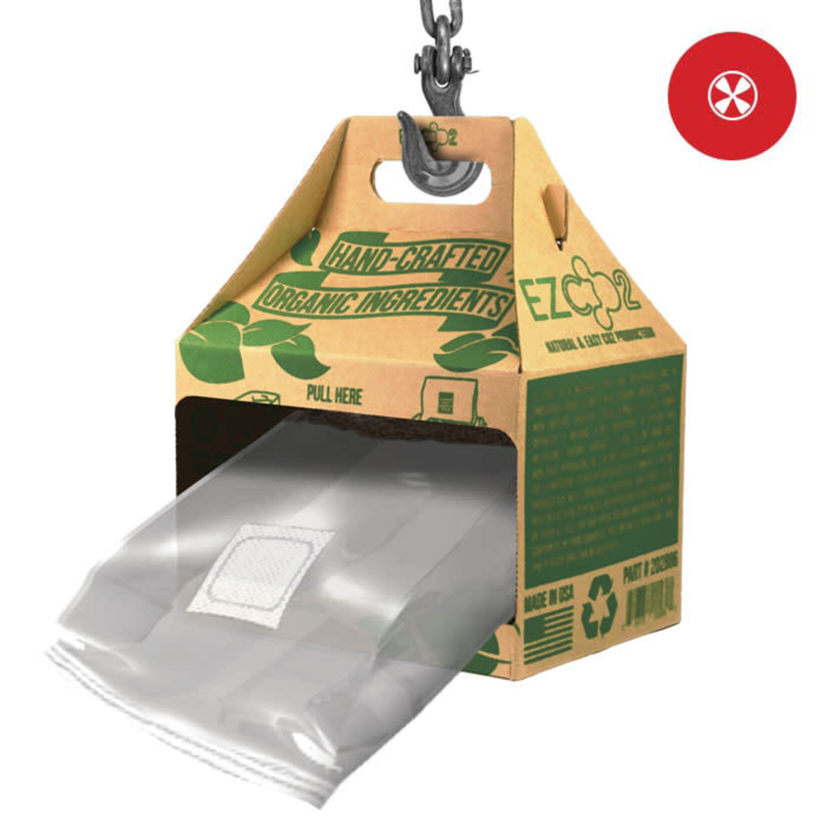 DL Wholesale EZ Co2 Delay Activated Co2 Producing Mushroom Bag