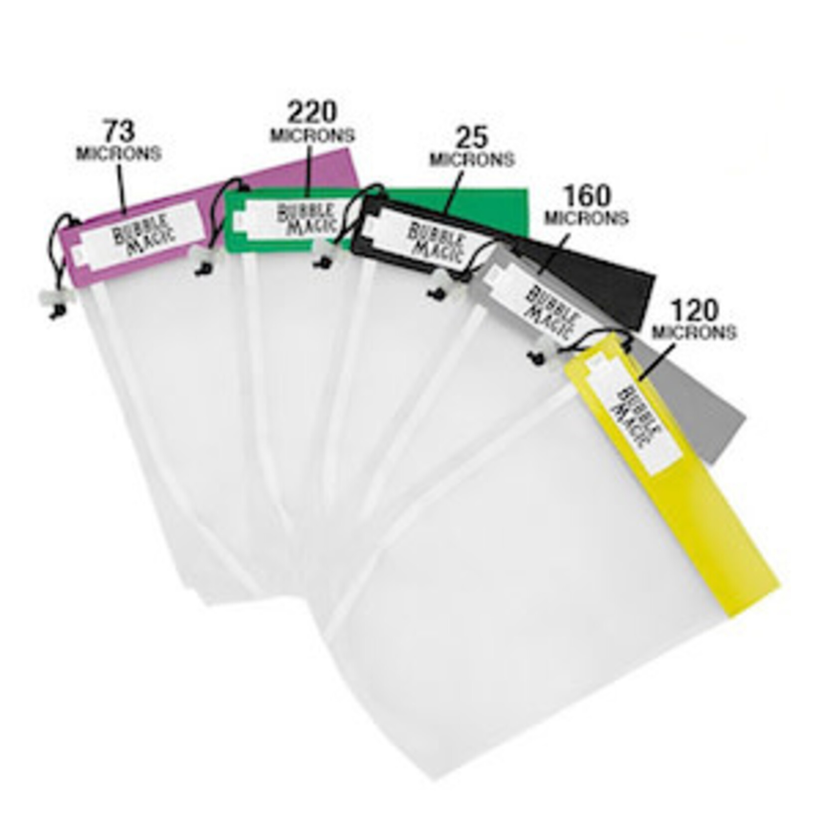 Bubble Magic Bubble Magic All Mesh Extraction Bags - 5 Gallon 5 Bag Kit