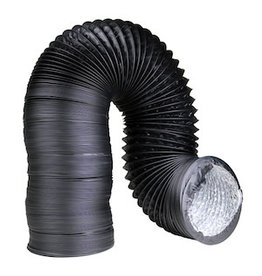 DL Wholesale 4'' Light Proof Black Ducting