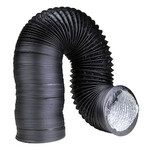 DL Wholesale 4'' Light Proof Black Ducting