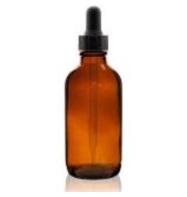 Uline Glass Dropper Bottle -One, 2 oz, Amber