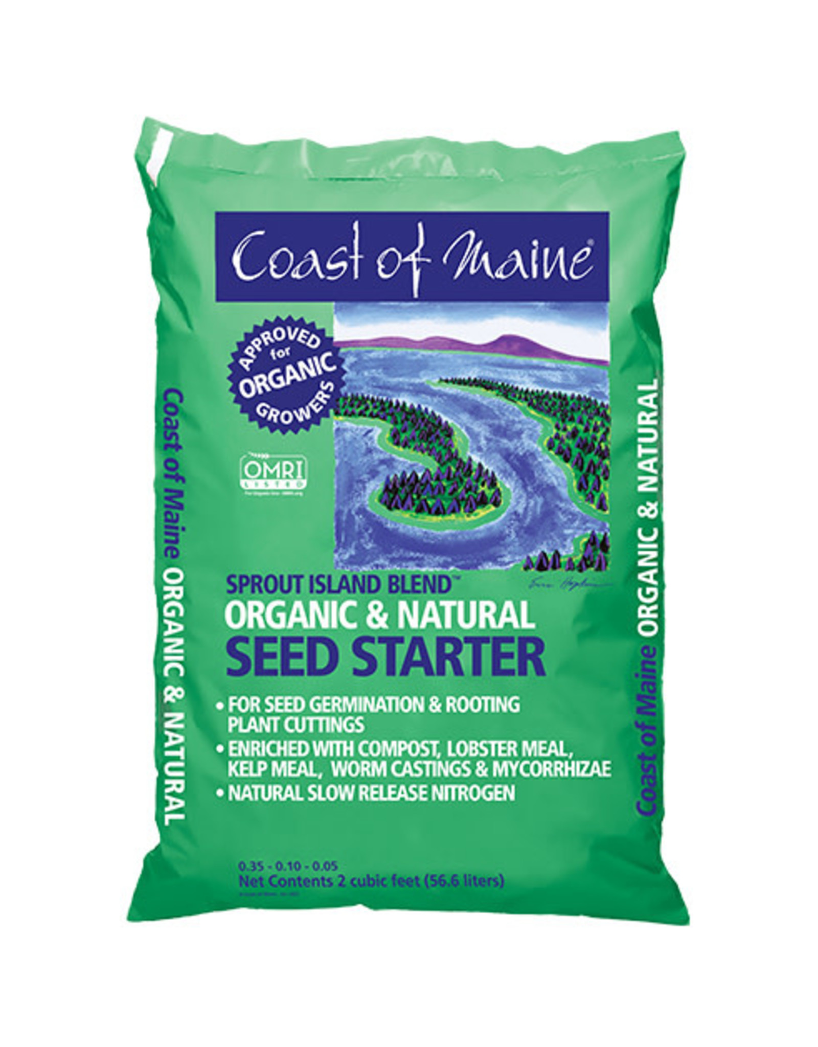 Coast of Maine Coast of Maine Sprout Island Organic & Natural Seed Starter 8qt