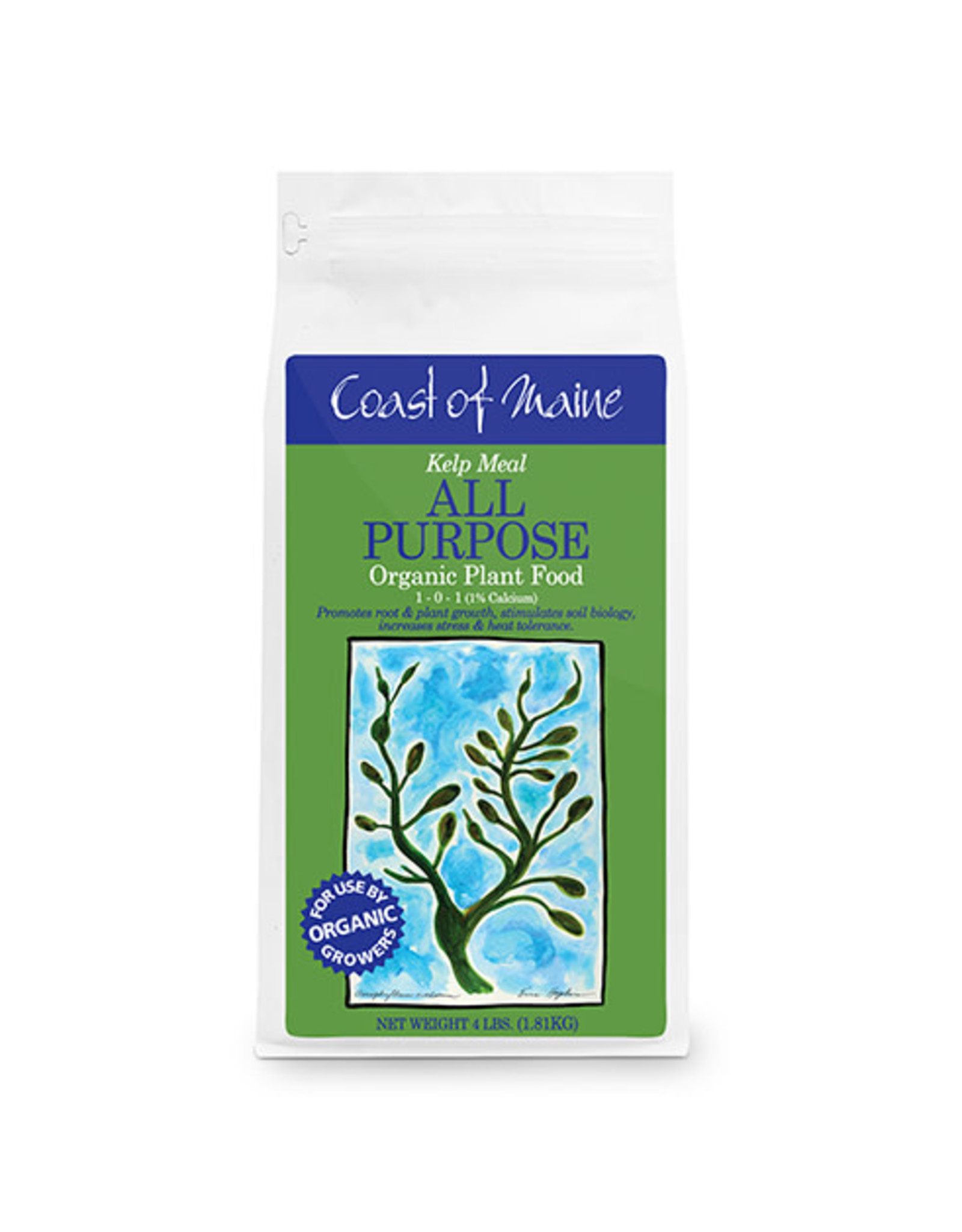 Coast of Maine Kelp Meal 4lbs Aroma Grow Store