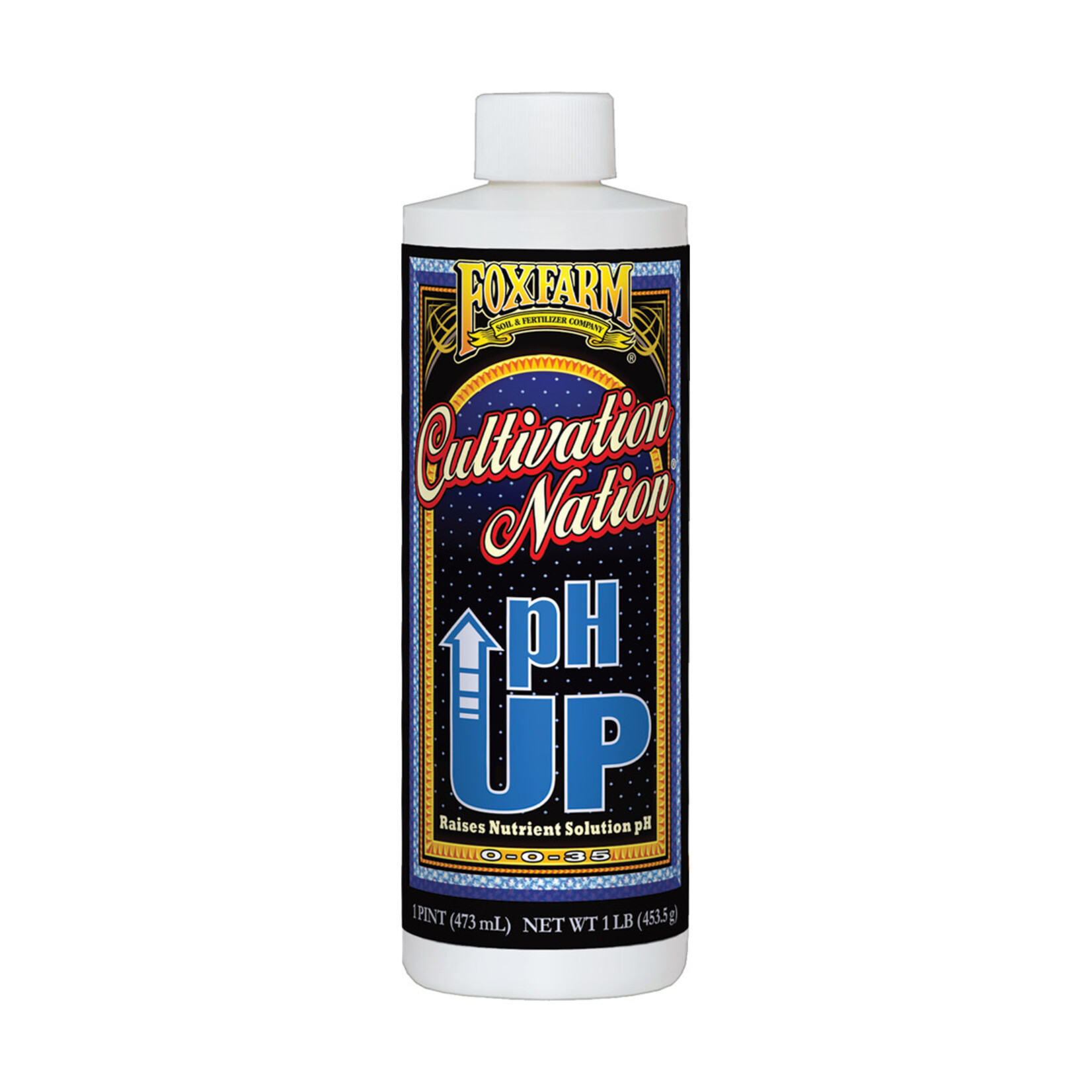 FoxFarm FoxFarm Cultivation Nation® pH UP, 1 pt