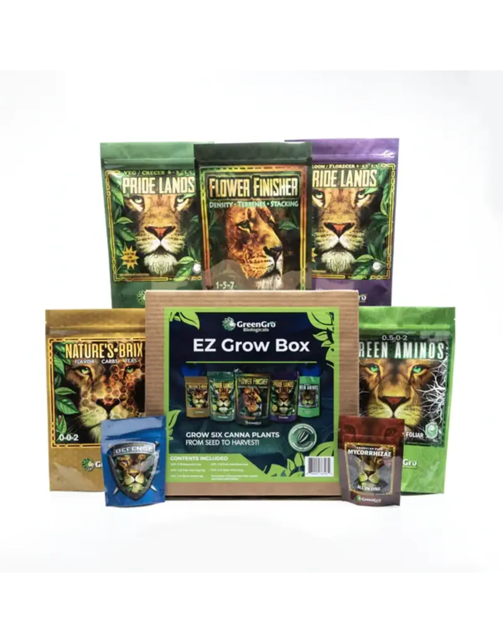 GreenGro GreenGro Biologics EZ Grow Box Kit