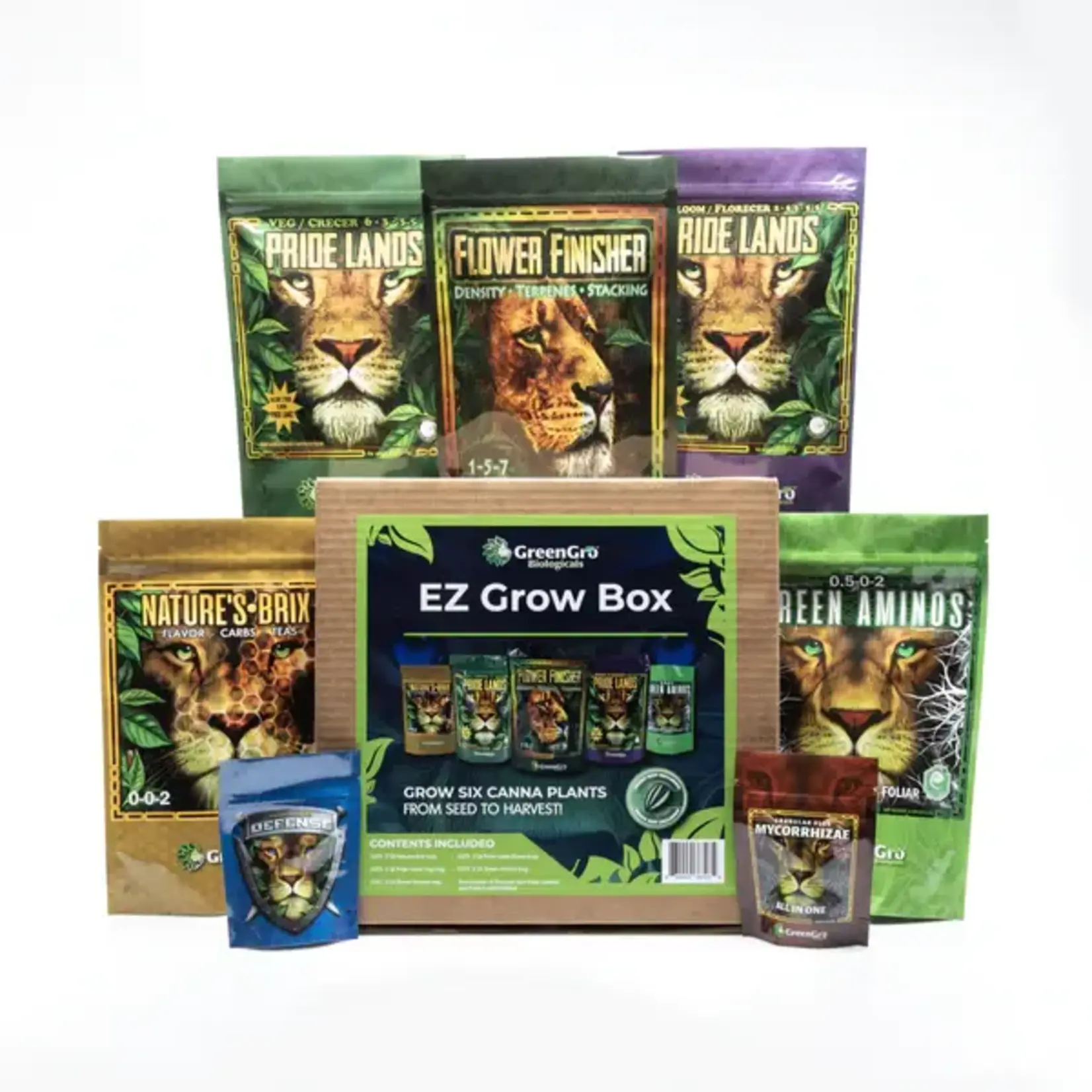 GreenGro GreenGro Biologics EZ Grow Box Kit