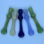Smokerz Glass SMKZ 4.5" Color Fume Long Chillums S095