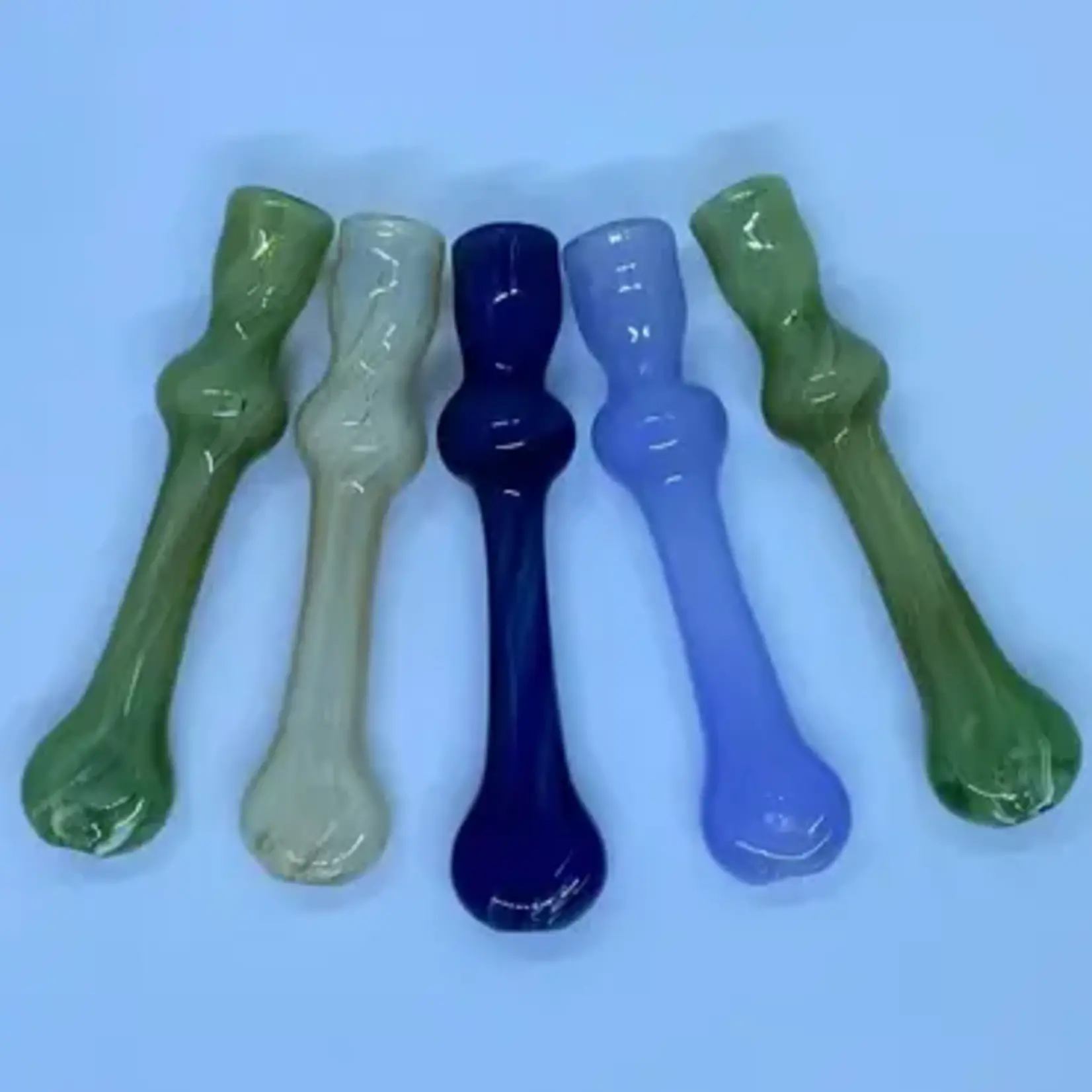 Smokerz Glass SMKZ 4.5" Color Fume Long Chillums S095