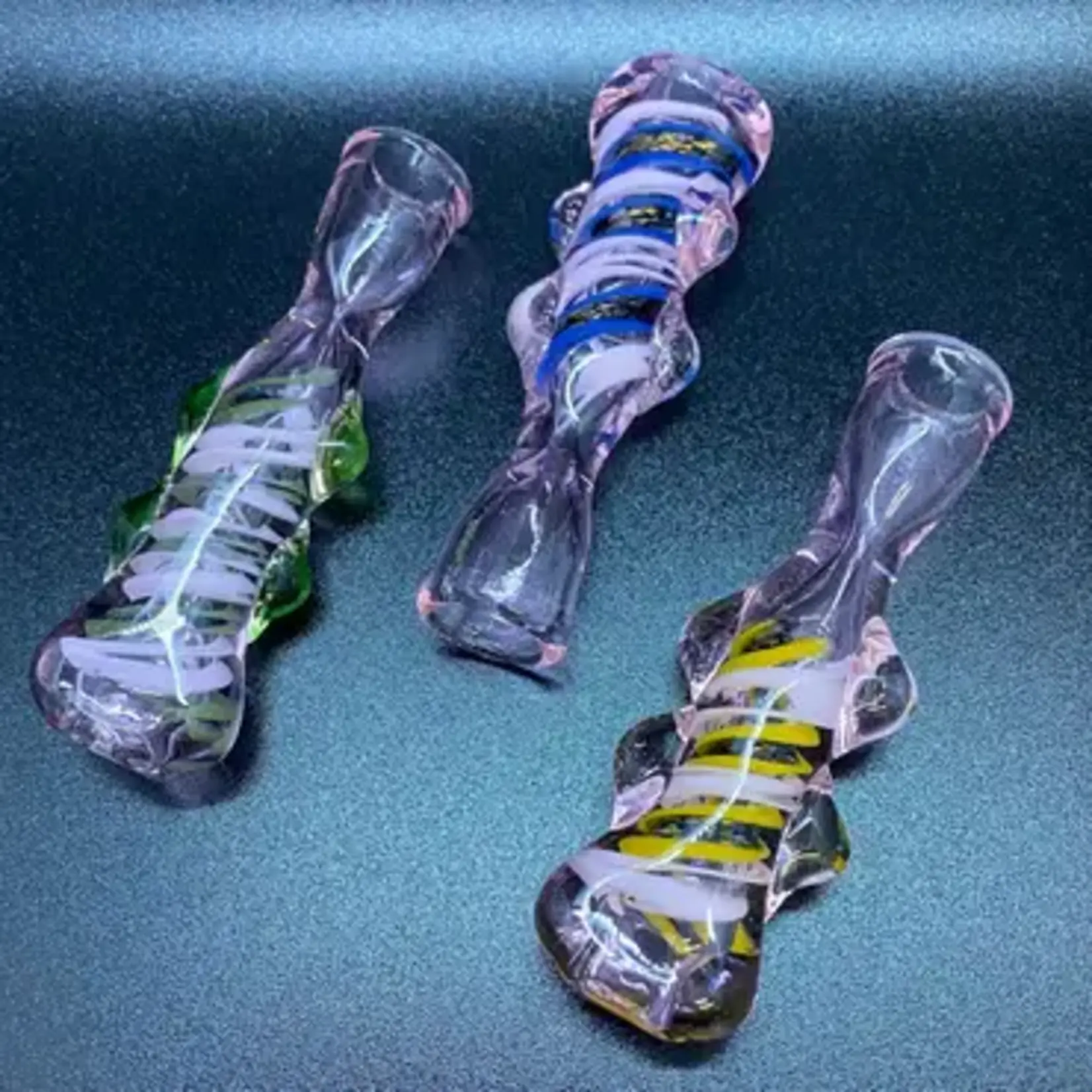 Smokerz Glass SMKZ Pink Tube Dichro Chillum So60