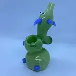 Smokerz Glass SMKZ    7" Dolphin Design Medium Bubbler       S099