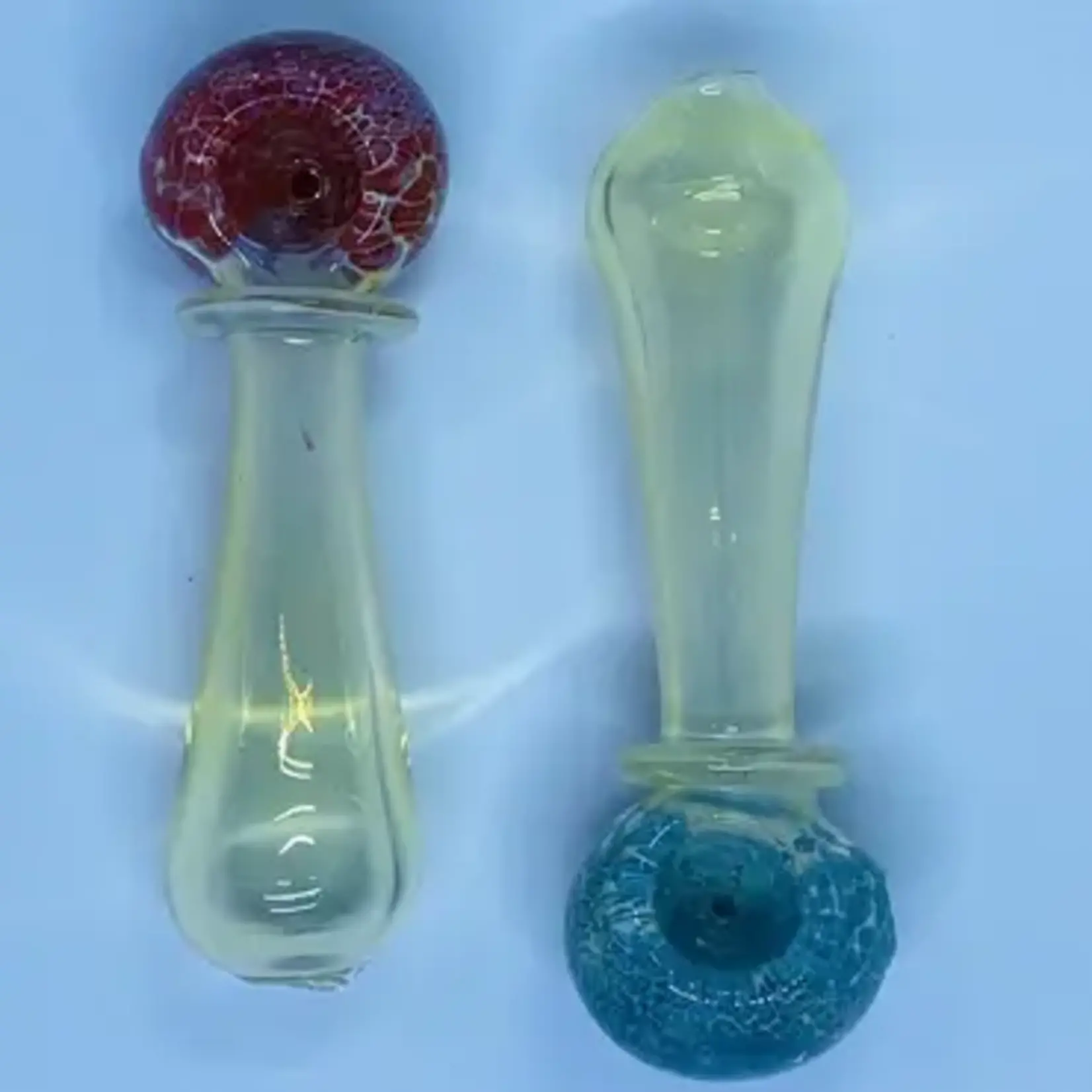 Smokerz Glass SMKZ       4" Frit Head Single Rim       Y220