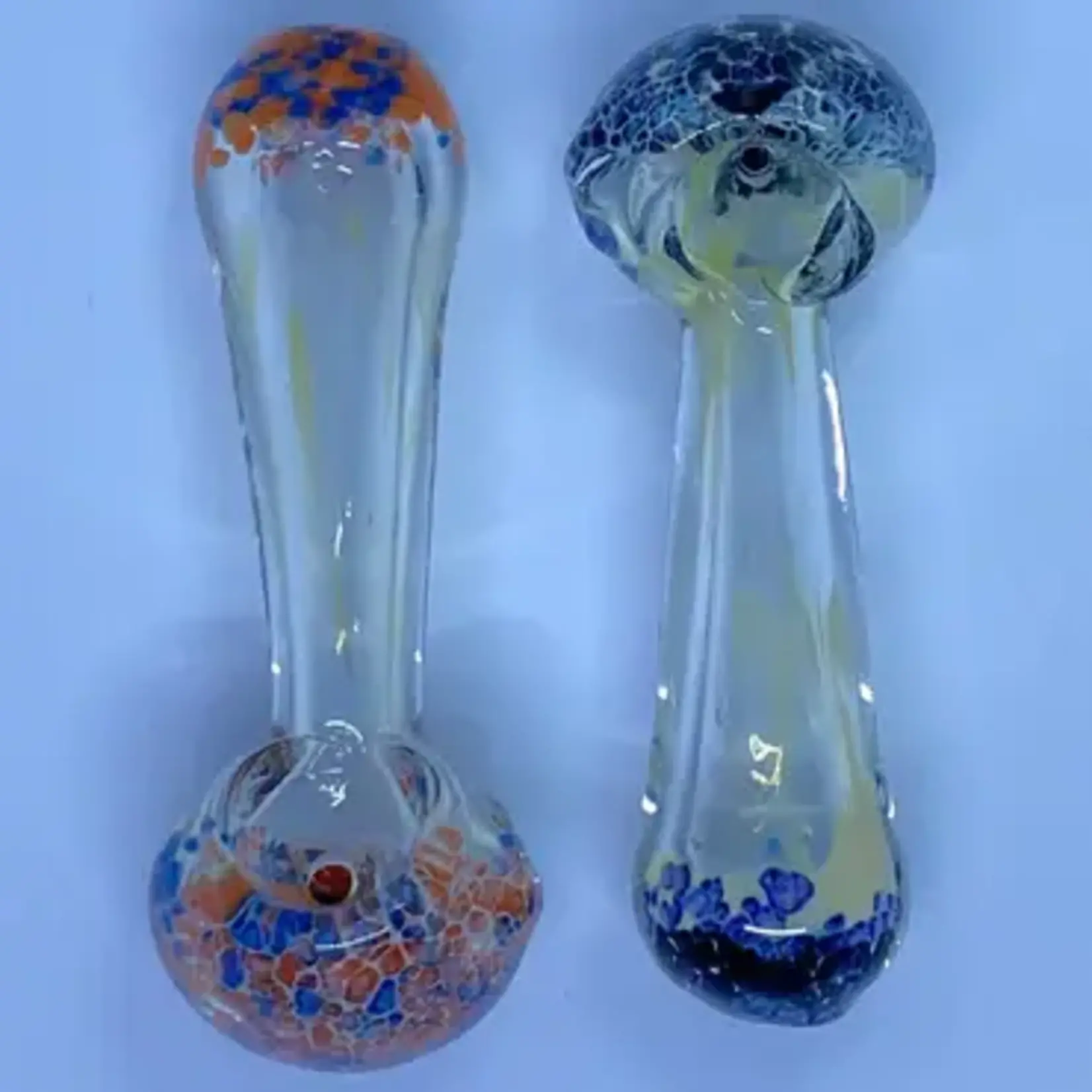 Smokerz Glass 4" Head Mouth Dot Frit