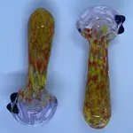 Smokerz Glass SMKZ        4" Slim Frit Stem Premium Color Line Head  Y234