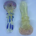 Smokerz Glass 4.5" Double Rim Frit Head Dots