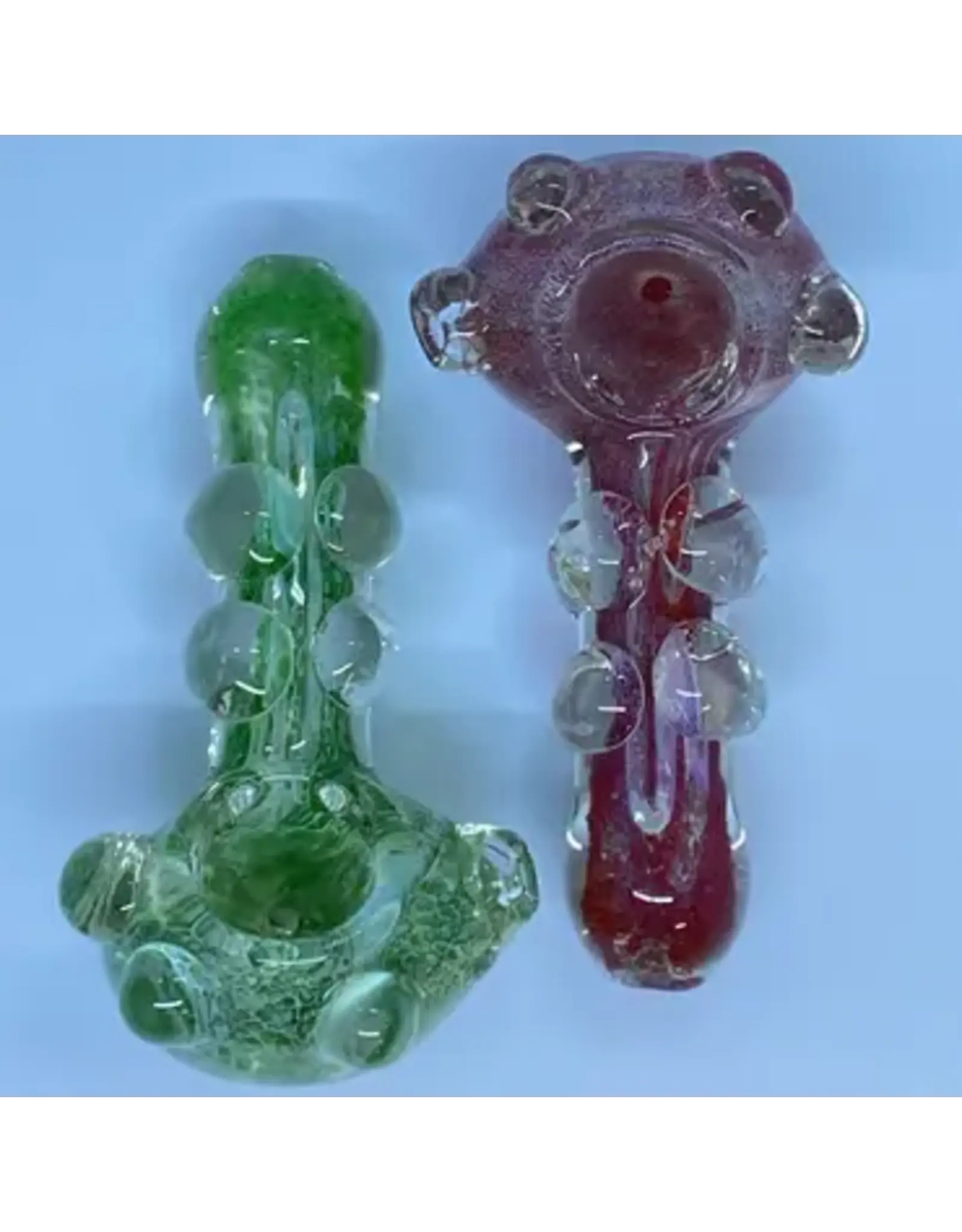 Smokerz Glass SMKZ       4.5" Full Frit Color Line Marbles     C115