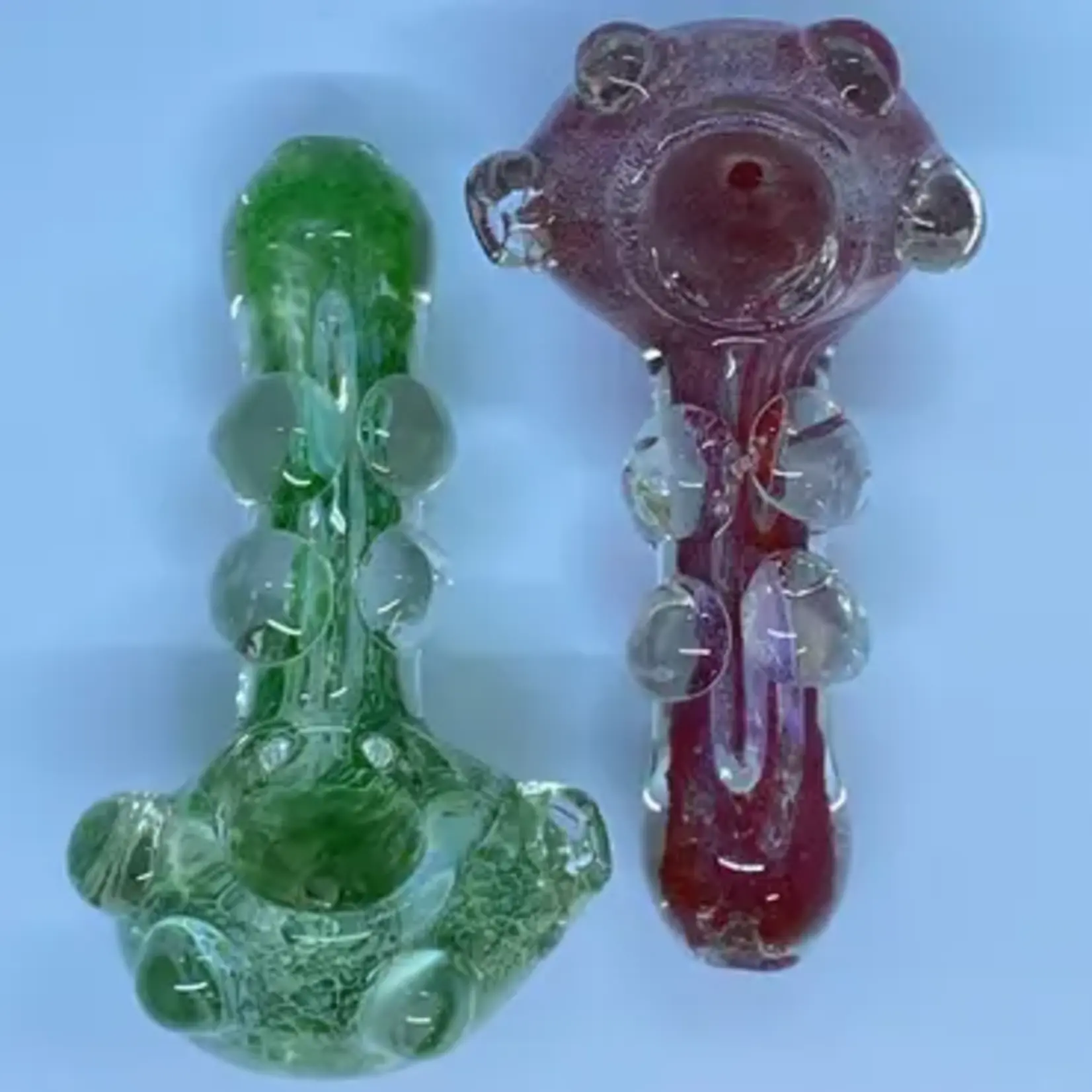 Smokerz Glass SMKZ       4.5" Full Frit Color Line Marbles     C115