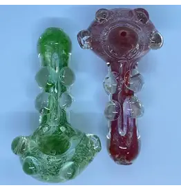 Smokerz Glass SMKZ       4.5" Full Frit Color Line Marbles     C115