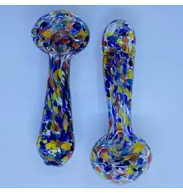 Smokerz Glass 4" Confetti Frit Spoon