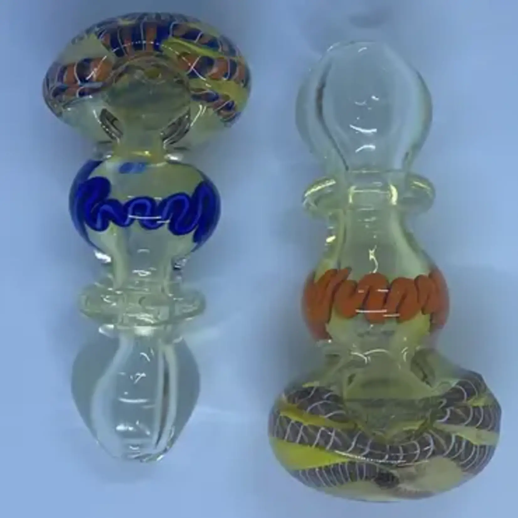 Smokerz Glass SMKZ      4.5" Heavy Rim Swirl Line Head         PR22
