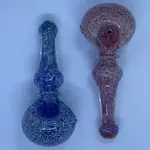 Smokerz Glass SMKZ     4.5" Rim and Round Head Frit        Y231