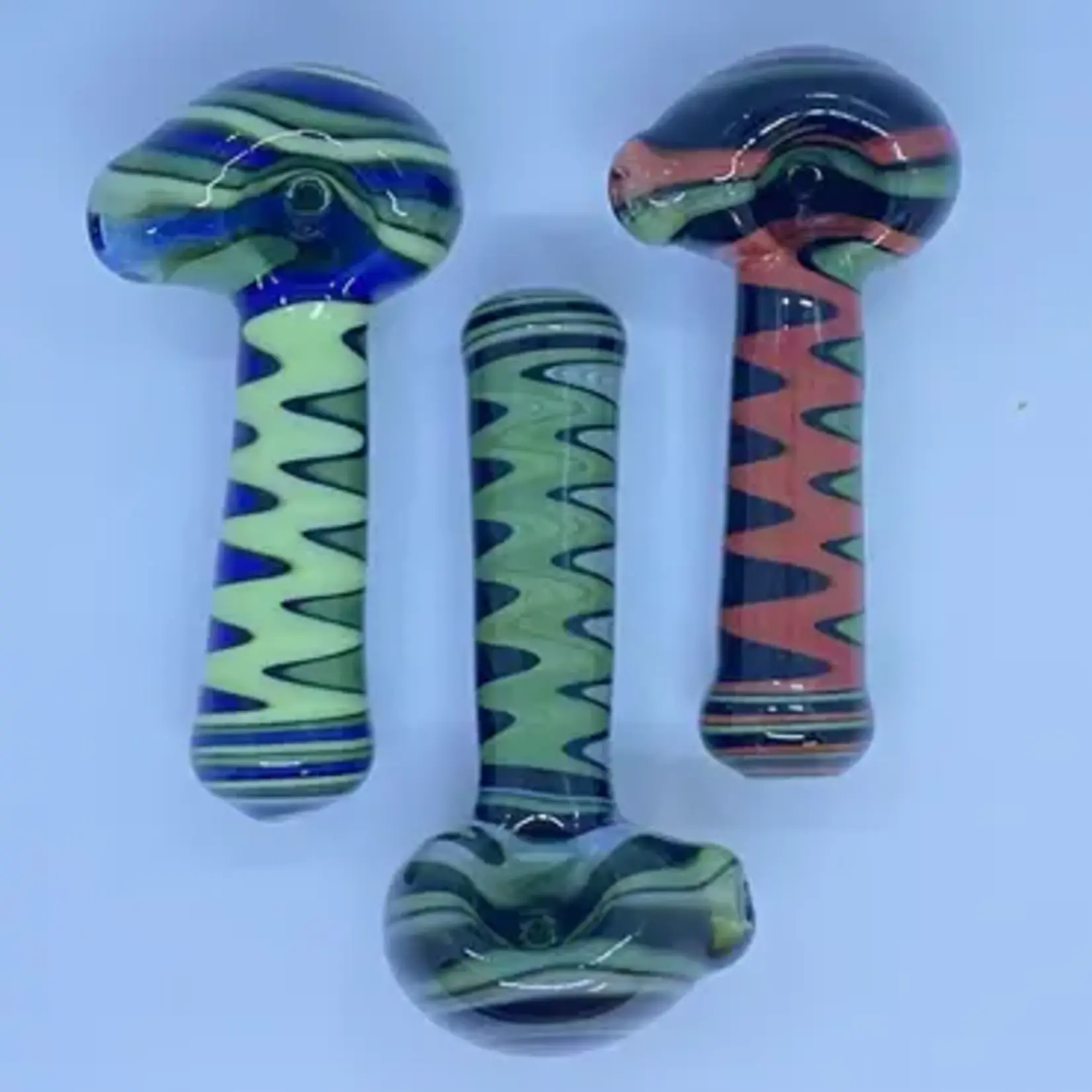 Smokerz Glass SMKZ            4.5" Premium American Tube Zig Zag        SR12