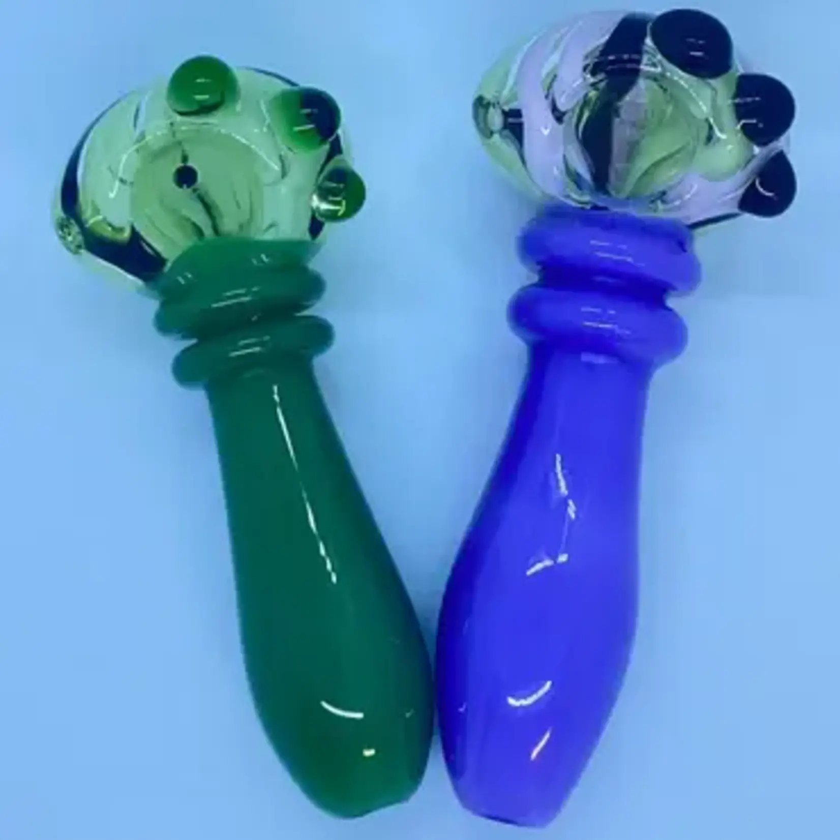 Smokerz Glass SMKZ            4.5" Premium American Color Double Rim Line Head      SR43