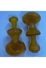 Smokerz Glass SMKZ           4.5" Yellow Mushroom Belly         R139