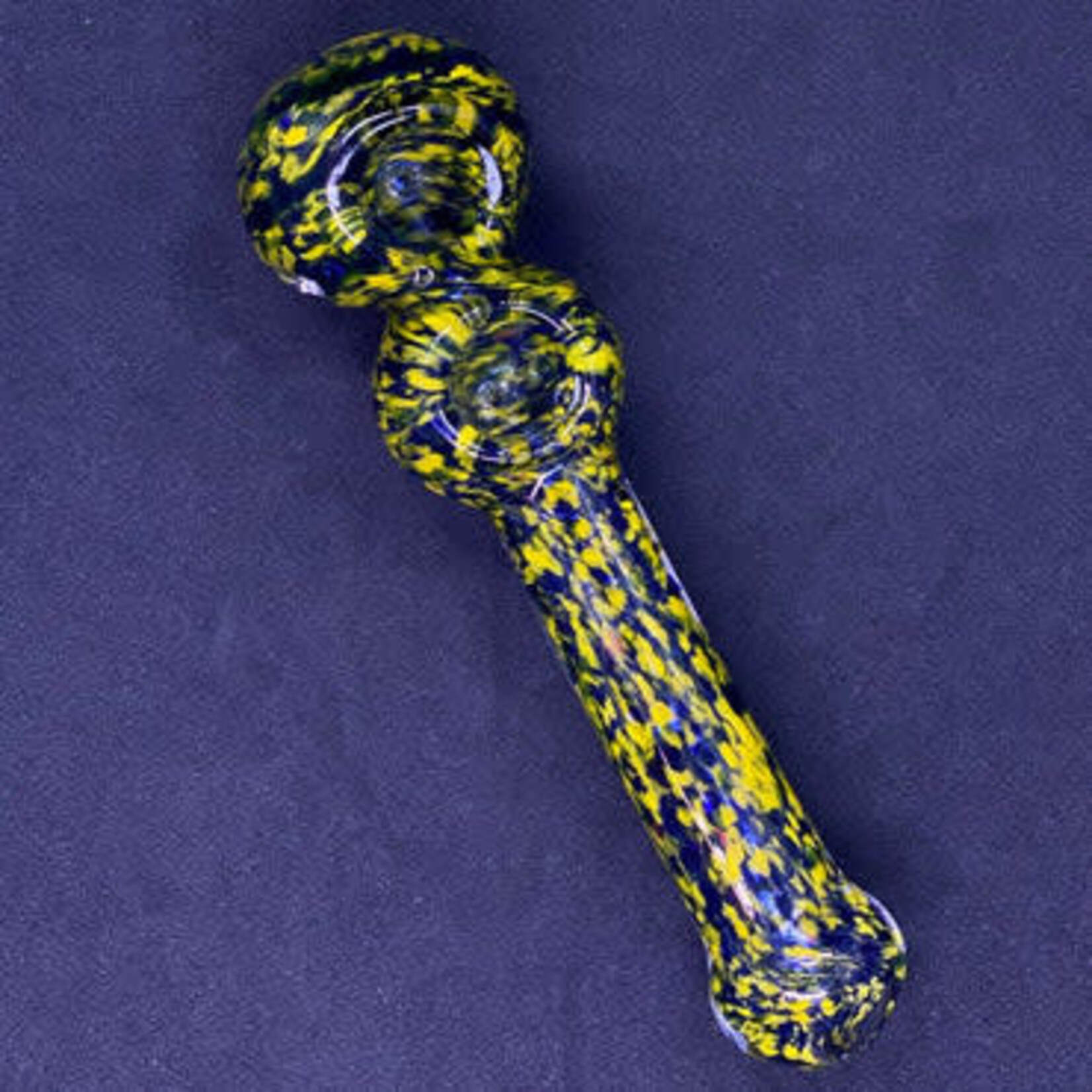 Smokerz Glass SMKZ      5" Frit Double Bowl Pipe       B991