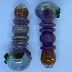 Smokerz Glass SMKZ              5" Full Frit Triple Rim and Ball        R140