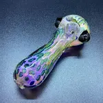 Smokerz Glass SMKZ             5" Gold Fume Dots         S067