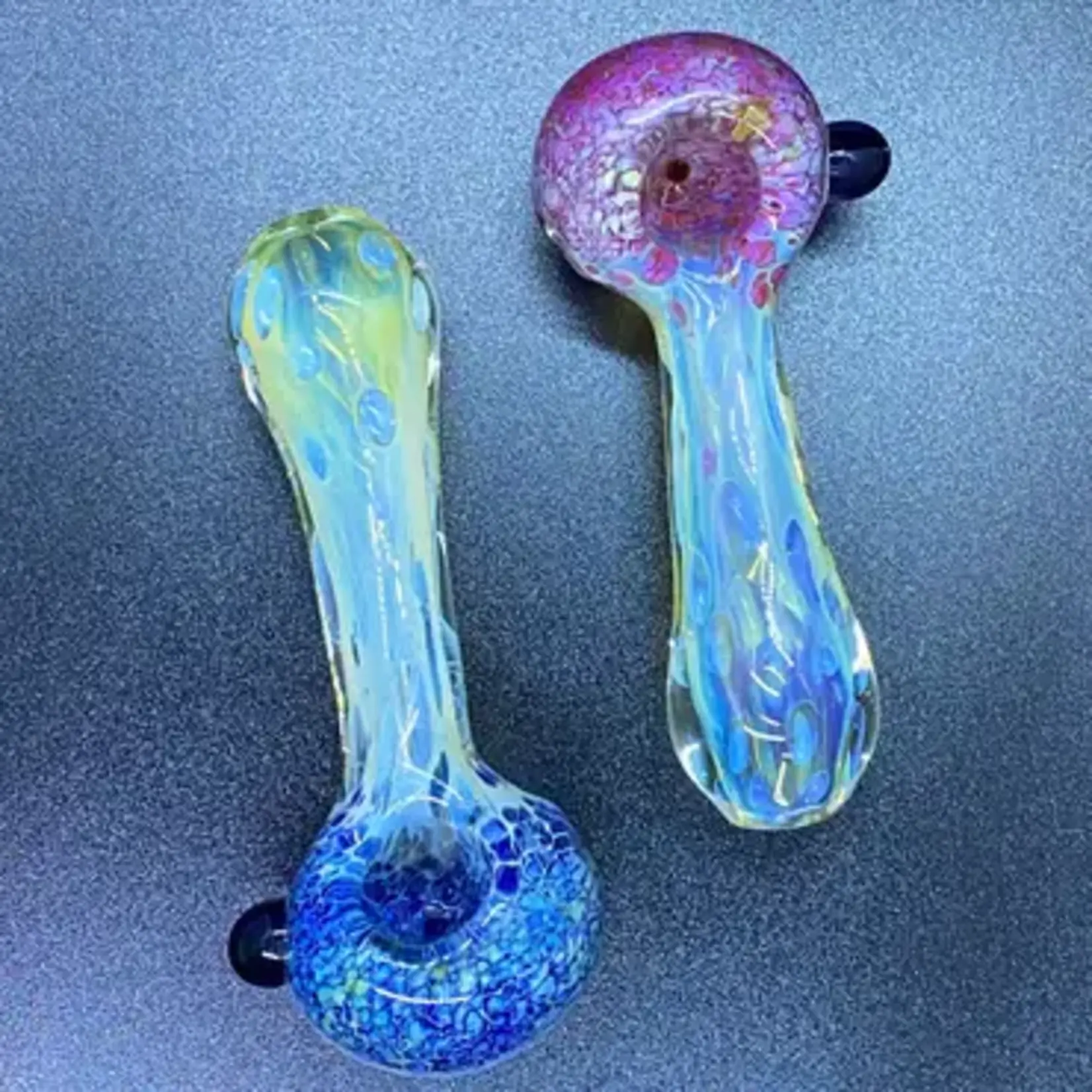 Smokerz Glass 5" Silver Fume Frit Head