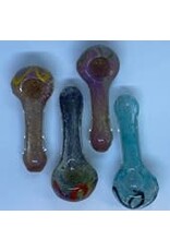 Smokerz Glass SMKZ           2.5" Heavy Color Frit Spoon       C108