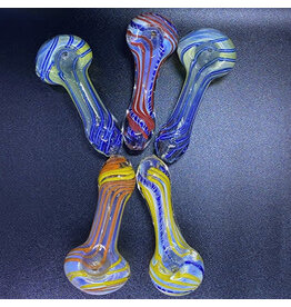 Smokerz Glass SMKZ         3" Assorted Color Line      SR03