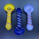 Smokerz Glass SMKZ      4" Frit Spiral Line         NP50