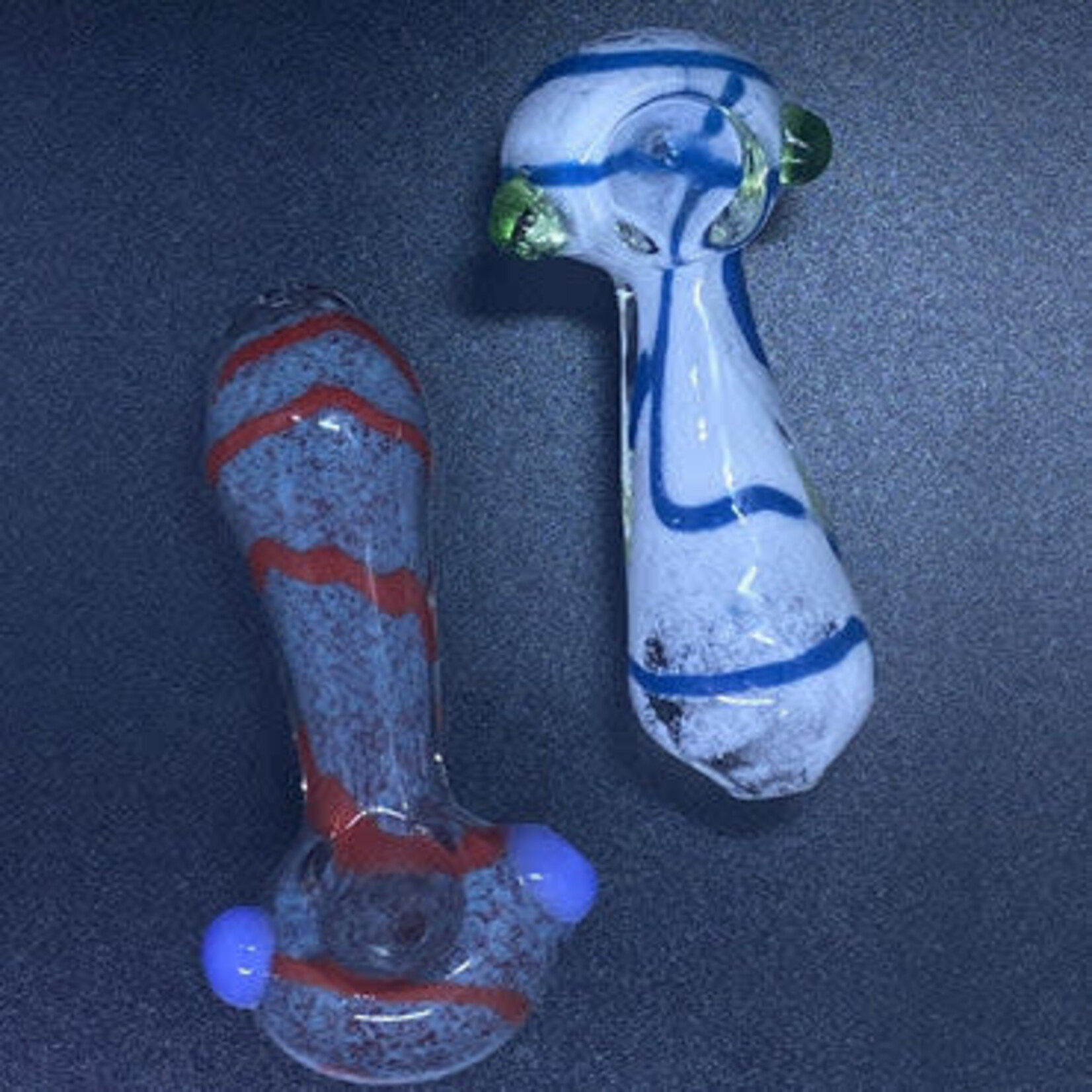 Smokerz Glass SMKZ           3.5" Heavy Frit Color Line       GA08