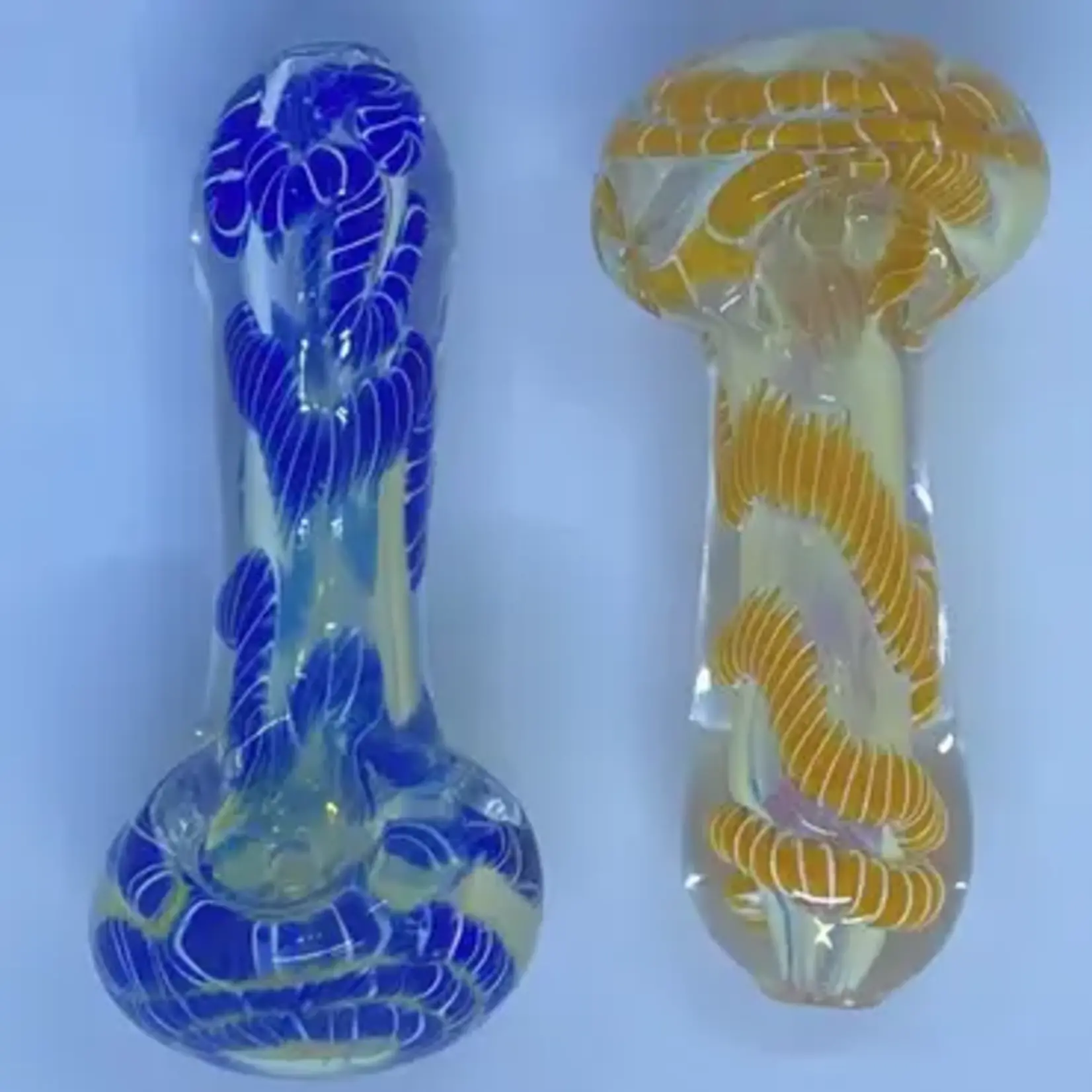 Smokerz Glass 3.5" Latticinio Lines
