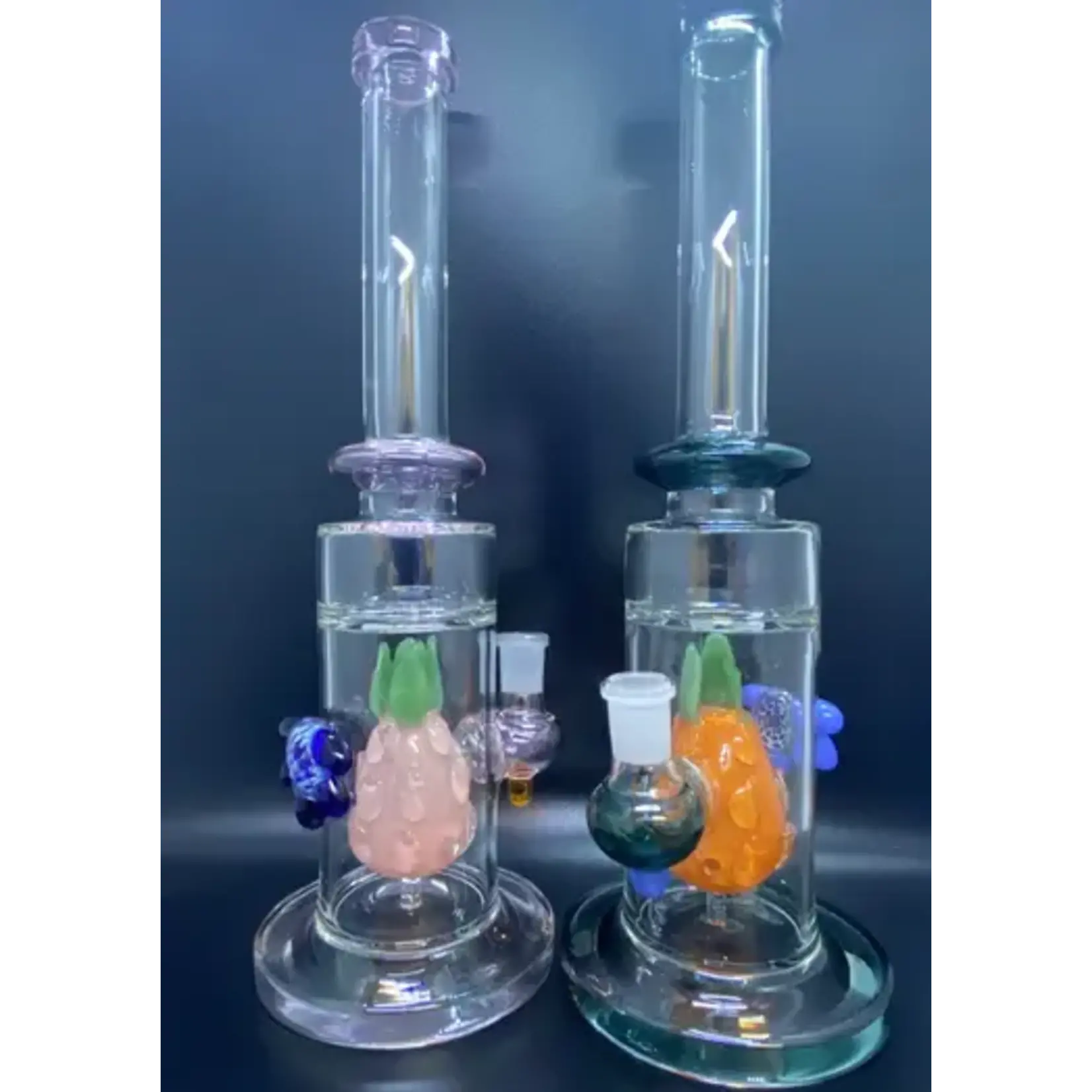 Smokerz Glass SMKZ               12" Pineapple Perc Water Pipe                 WP24